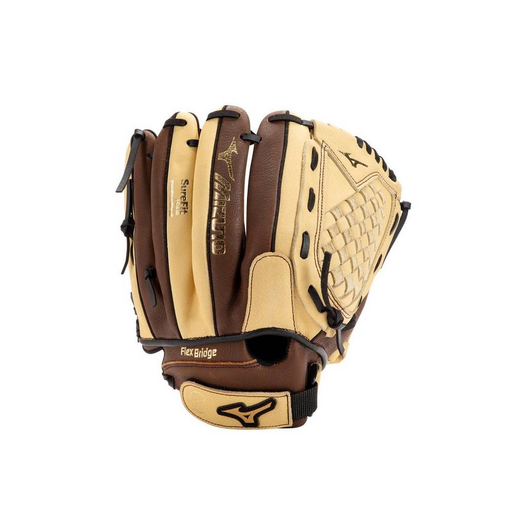 Guanti Mizuno Baseball Prospect Paraflex Series Youth 11.5" Uomo - Marroni - 59608-KUDT